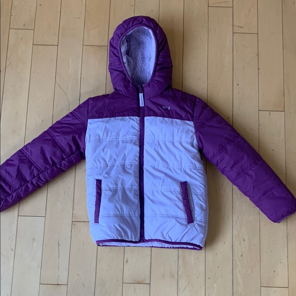 Purple and Lavender Hooded Jacket